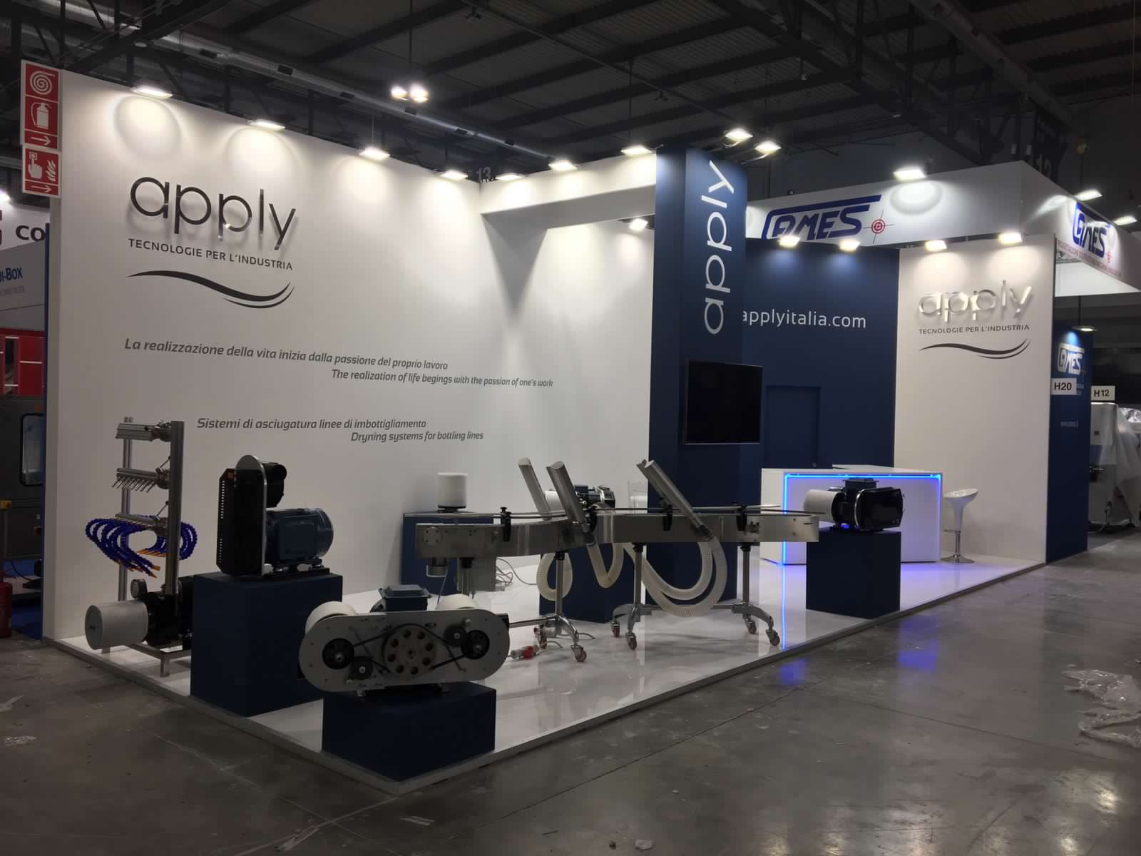 Stand Apply — Altri allestimenti — allestimento fieristico PSG