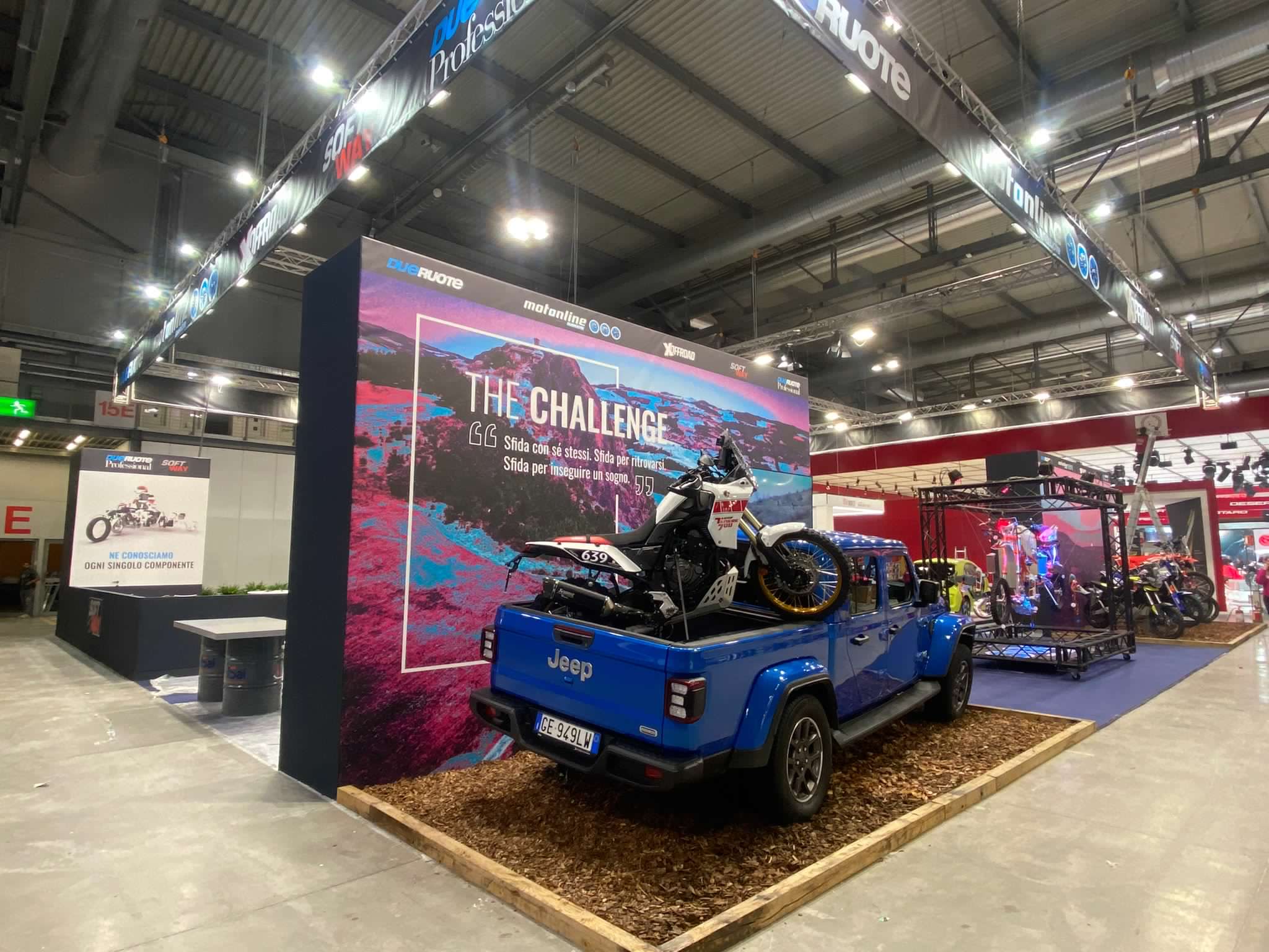 Stand Due Ruote — EICMA 2022 — allestimento fieristico PSG