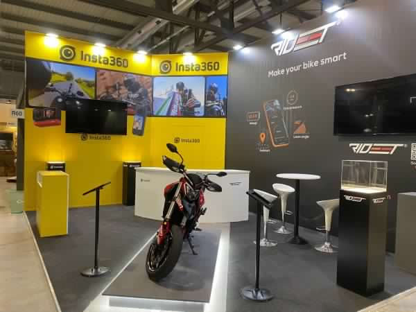 Stand Solectric Italia — EICMA 2022 — allestimento fieristico PSG