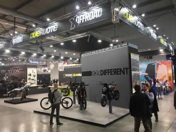 Stand DueRuote — EICMA — allestimento fieristico PSG