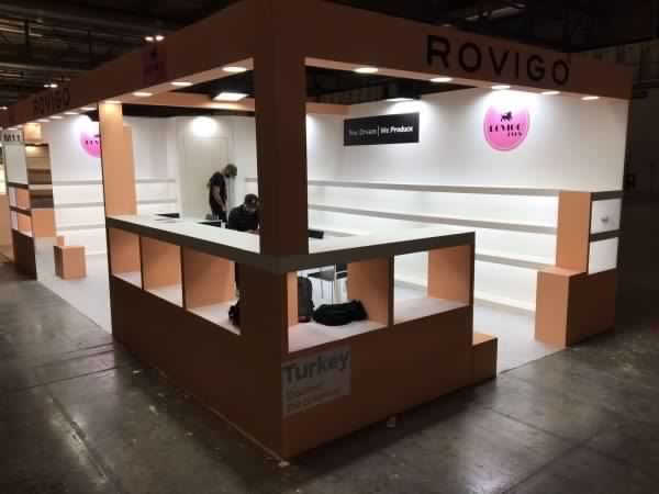 Stand Rovigo — Expo Riva Schuh 2021 — allestimento fieristico PSG