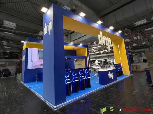 Stand Dnp — Hannover Messe 2025 — allestimento fieristico PSG