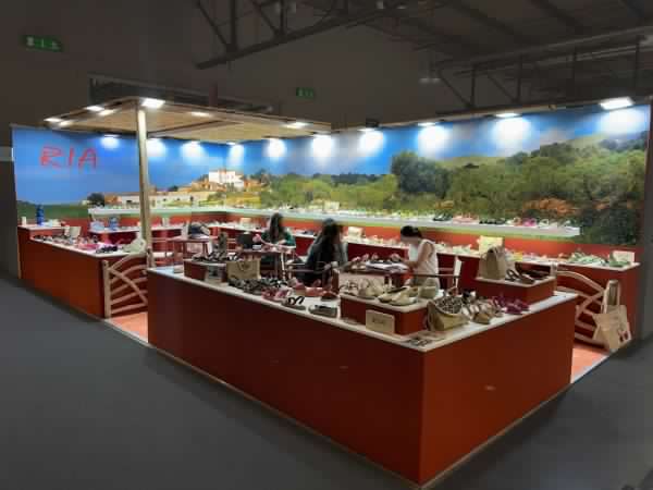 Stand Ria — MICAM 2025 — allestimento fieristico PSG