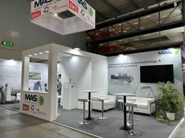 Stand Mas — Plast 2023 — allestimento fieristico PSG