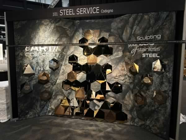 Stand Steel Service — Progetti D'Architettura 2024 — allestimento fieristico PSG